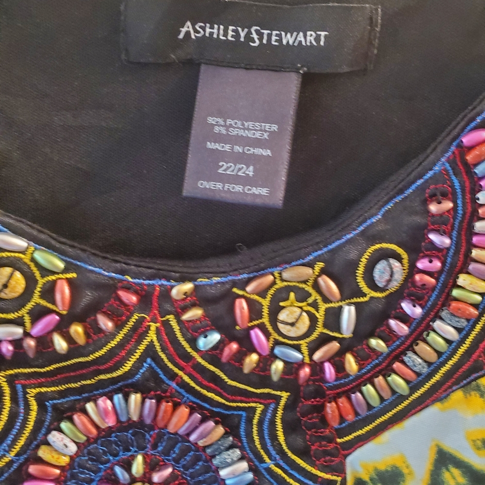 Ashley Stewart Resort Style Dress 22/24 - Picture 3 of 4